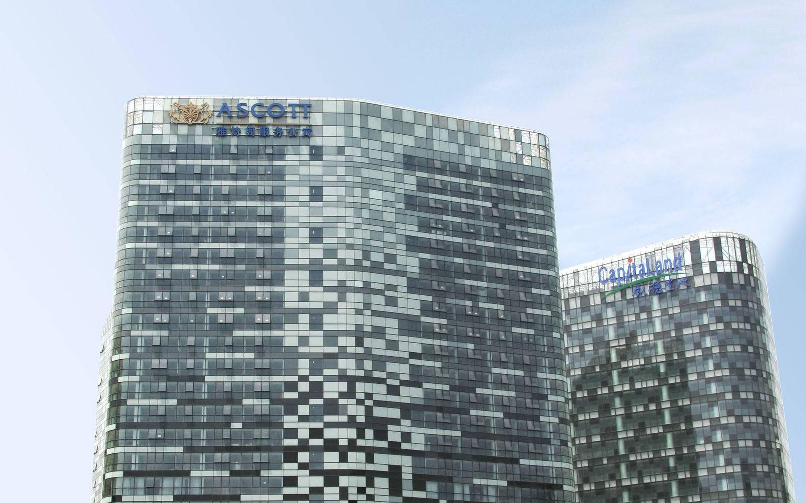 Ascott Raffles City Beijing Apartman Kültér fotó