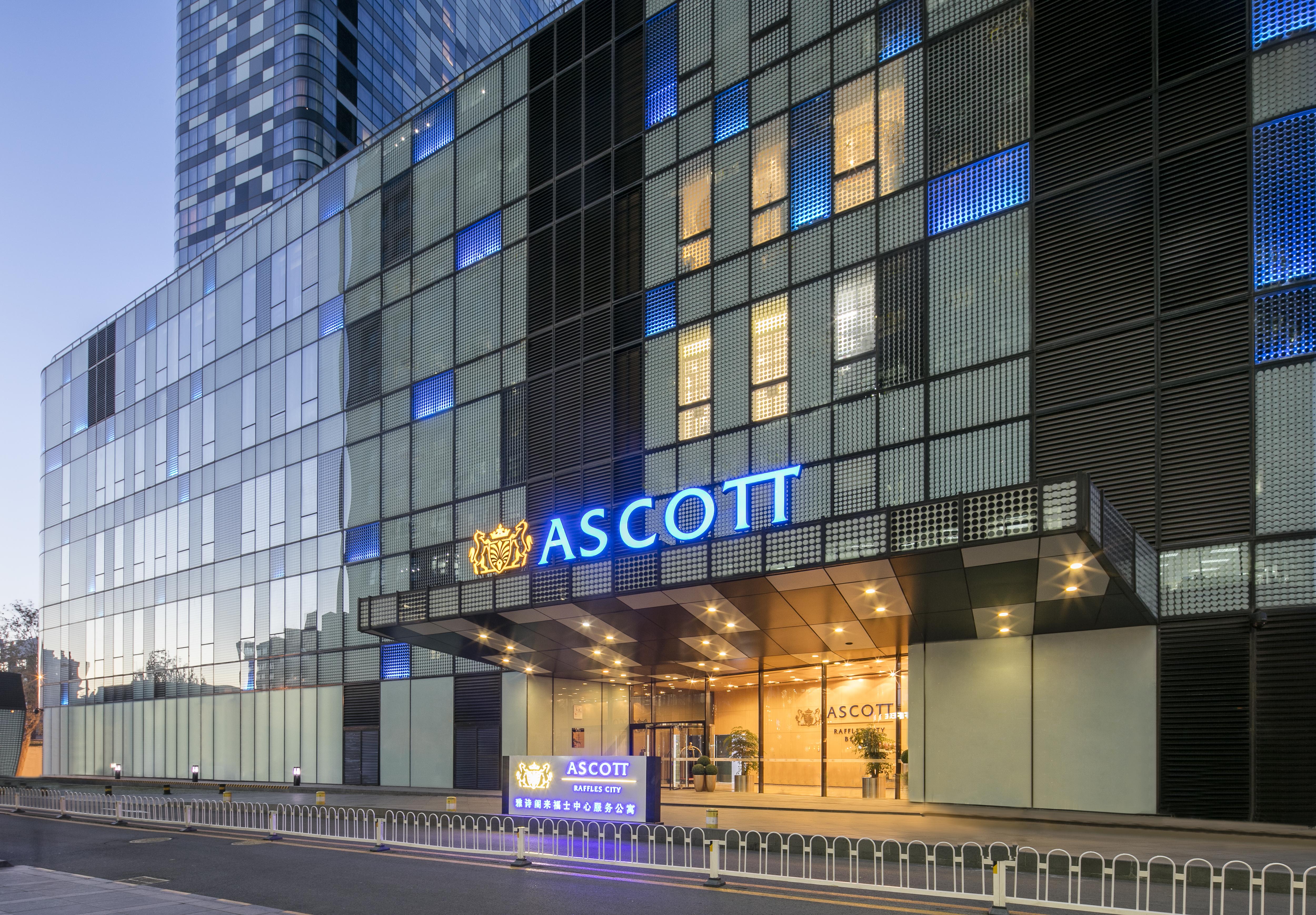 Ascott Raffles City Beijing Apartman Kültér fotó