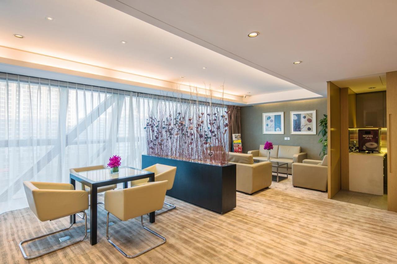 Ascott Raffles City Beijing Apartman Kültér fotó